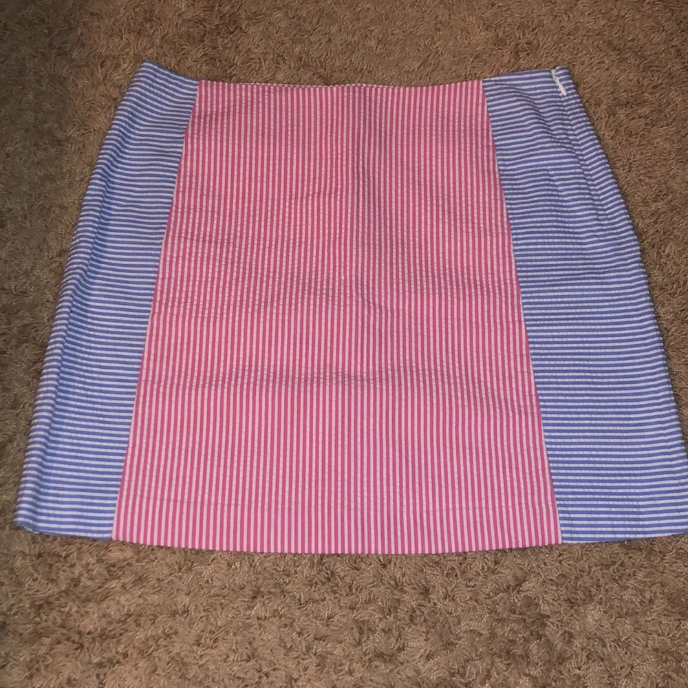 Vineyard Vines Seersucker Skirt